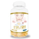 cosméticos aloe vera & vitamina E 60 twist caps, Millenium Natural Systems