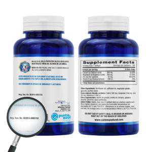 Cal Mag Zinc Plus Vitamin D x 100 Softgels - Image 3