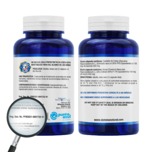 Castaño De Indias 500 mg x 60 Cápsulas - Image 3