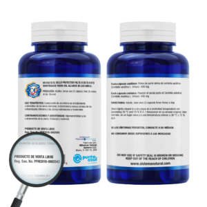 Centella Asiática 400 mg x 60 cápsulas - Image 3