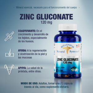 Zinc Gluconate 120 mg x 100 Softgels - Image 4
