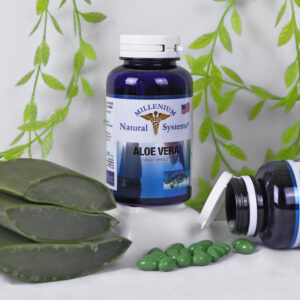 aloe vera 60 softgels, fitoterapéuticos de Millenium Natural Systems