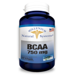 suplementos dietarios BCAA 750 mg 120 softgels, ,Millenium Natural Systems