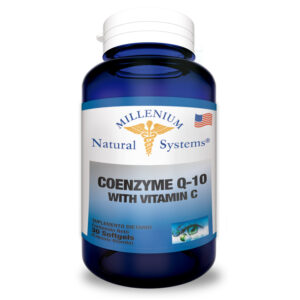 suplementos dietarios Coenzyme Q10 With Vitamin C 200 mg – 30 Softgels, Millenium Natural Systems