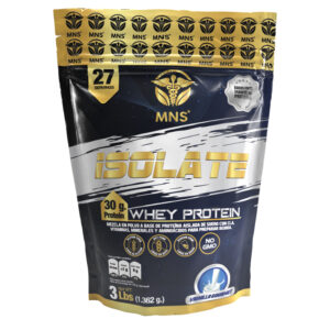 Alimentos Isolate Whey Protein vainilla gourmet 3 lbs, Millenium Natural Systems