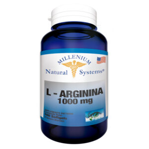 suplementos dietarios L – Arginina 1.000 mg 100 Softgels, Millenium Natural Systems