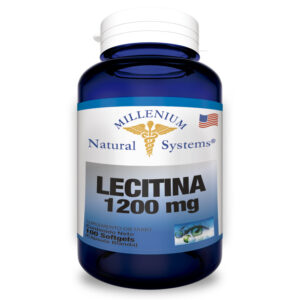 suplementos dietarios Lecitina 1200 mg 100 Softgelss, Millenium Natural Systems