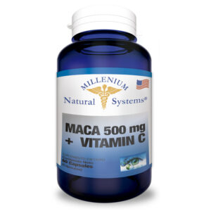 suplementos dietarios Maca + Vitamin C 60 Cápsulas,Millenium Natural Systems