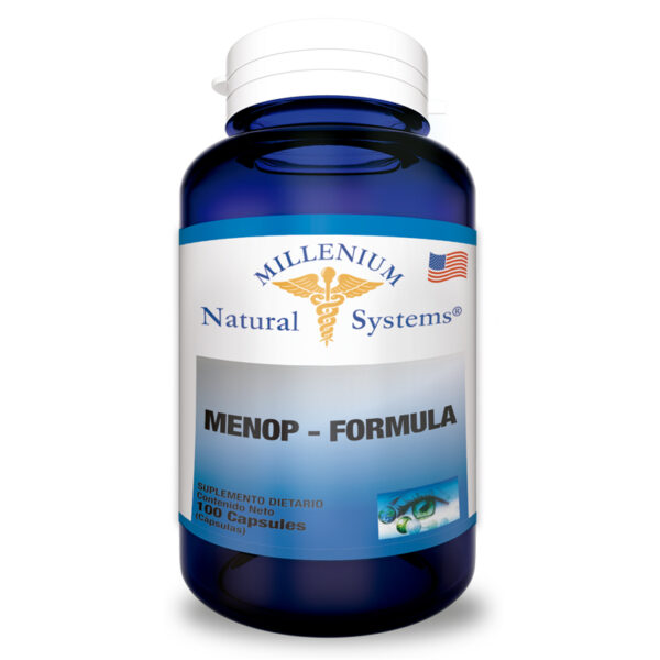 suplementos dietarios Menop Formula 100 Cápsulas, Millenium Natural Systems