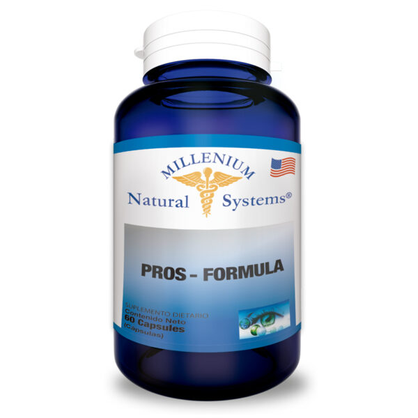 suplementos dietarios Pros Formula 60 Cápsulas, Millenium Natural Systems