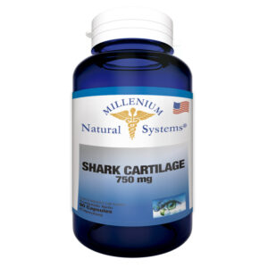 suplementos dietarios Shark Cartilage 750 mg 90 Cápsulas, Millenium Natural Systems