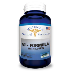 suplementos dietarios VI Formula With Lutein 60 softgels, Millenium Natural Systems