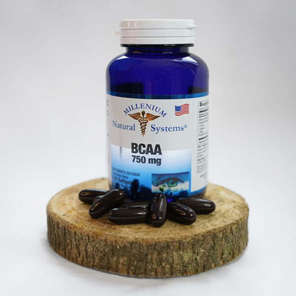 BCAA 750 mg x 120 Softgels - Suplementos dietarios - Millenium Natural Systems