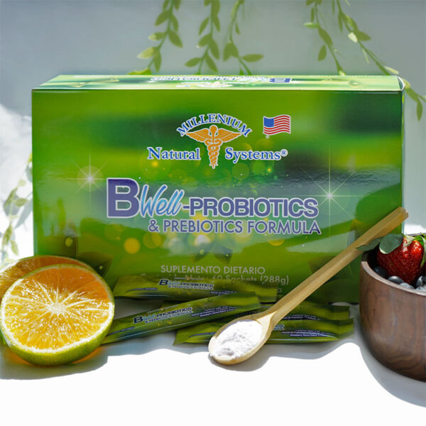 Bwell Probiotics & Prebiotics x 60 Sachets -Suplemento dietario - Millenium Natural Systems