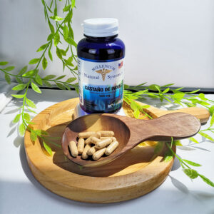 Castaño De Indias 500 mg x 100 Cápsulas - Fitoterapéutico - Millenum Natural Systmes