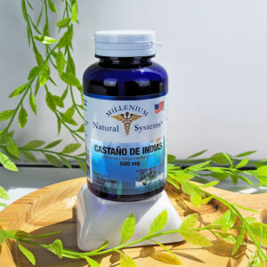 Castaño De Indias 500 mg x 100 Cápsulas - Fitoterapéutico - Millenum Natural Systmes