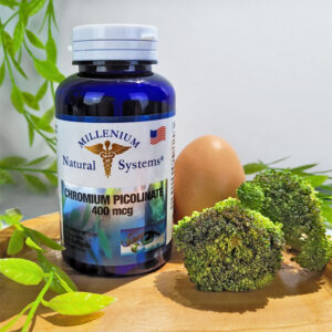 Chromium Picolinate 400 mcg x 100 Softgels - Suplemento dietario - Millenium Natural Systems