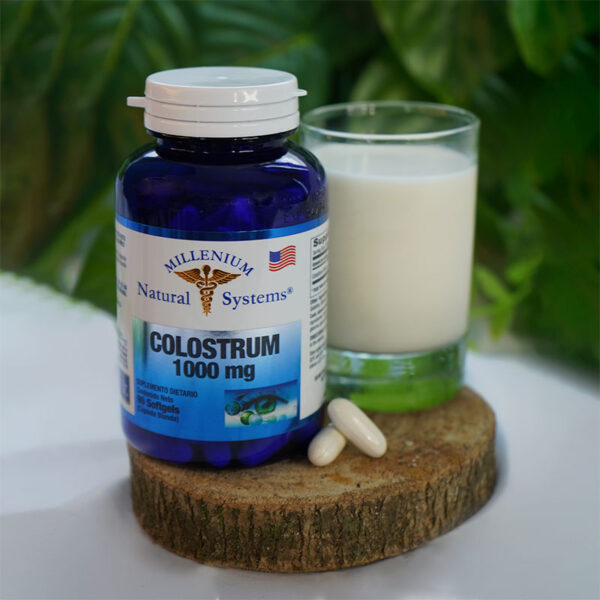 Colostrum 1000 mg x 90 Softgels - Suplemento dietario - Millenium Natural Systems