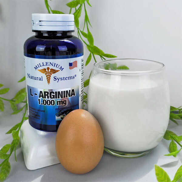 L-Arginina 1000 mg x 100 Softgels - Suplemento dietario - Millenium Natural Systems