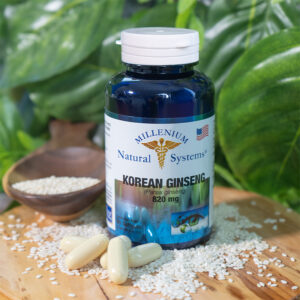 Korean Ginseng 820 mg x 100 Softgels - Millenium Natural Systems