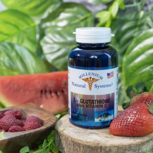 L-Glutathione plus Vitamin C x 90 Cápsulas - Millenium Natural Systems