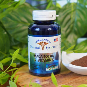 Maca 500 mg + Vitamin C x 60 Cápsulas - Millenium Natural Systems