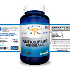 Antioxiplus Minerals x 60 Softgels - Millenium Natural Systems