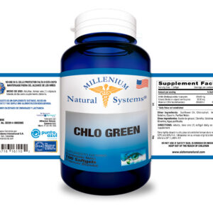 Chlo Green X 100 Softgels - Millenium Natural Systems