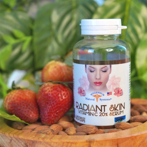 Radiant Skin Vitamin C & Serum x 60 Twist Caps - Millenium Natural Systems