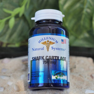Shark Cartilage 750 mg x 90 Cápsulas - Millenium Natural Systems