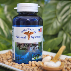 Soy Isoflavones 80 mg x 60 Softgels - Millenium Natural Systems