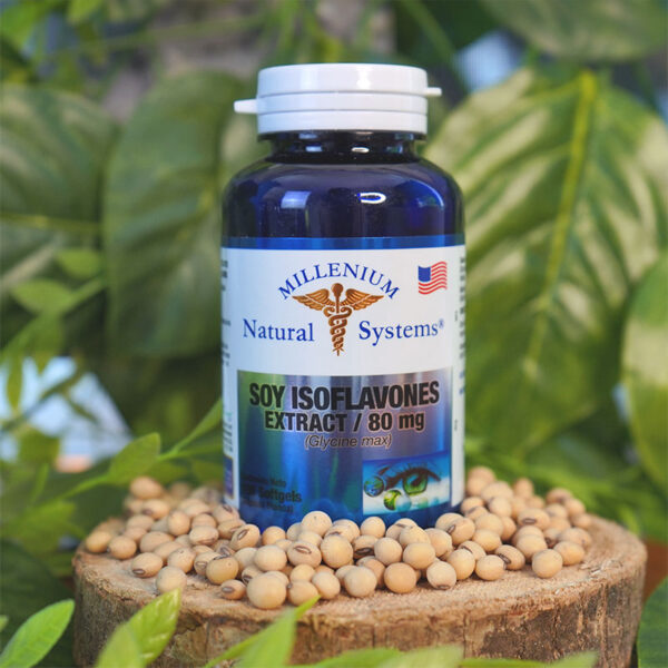 Soy Isoflavones 80 mg x 60 Softgels - Millenium Natural Systems
