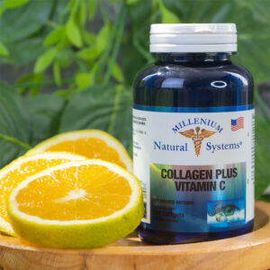 Collagen Plus Vitamin C x 60 Softgels - Millenium Natural Systems