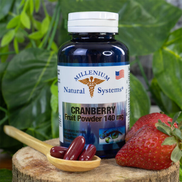 Cranberry Fruit Powder 140 mg x 60 Softgels - Millenium Natural Systems