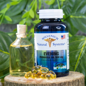 Evening Primrose Oil 500 mg x 100 Softgels - Millenium Natural Systems