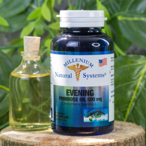 Evening Primrose Oil 500 mg x 100 Softgels - Millenium Natural Systems