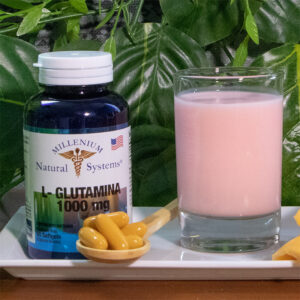L-Glutamina 1000 mg x 60 Softgels - Millenium Natural Systems