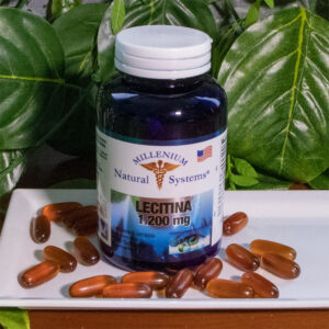 Lecitina 1200 mg x 100 Softgels - Millenium Natural Systems
