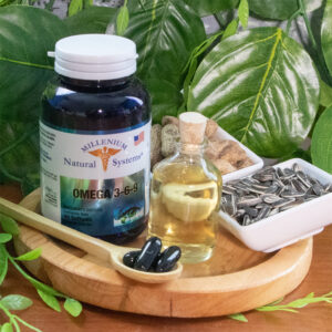 Omega 3-6-9 x 90 Softgels - Millenium Natural Systems