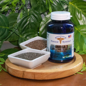Omega 3 EPA + DHA 1300 mg x 100 Softgels - Millenium Natural Systems