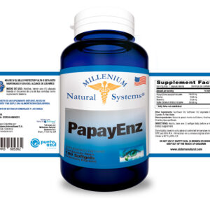 Papayenz x 100 Softgels Millenium Natural Systems
