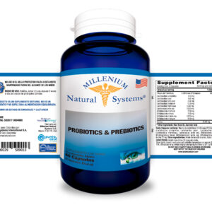 Probiotics & Prebiotics x 60 Cápsulas Millenium Natural Systems