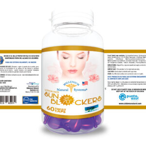 Sun Blockers x 60 Twist Caps Millenium Natural Systems