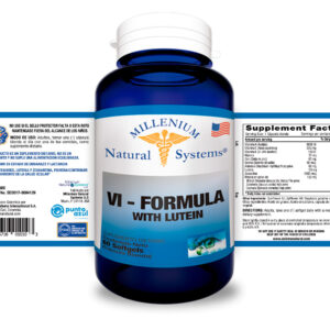 VI Formula With Lutein x 60 Softgels Millenium Natural Systems