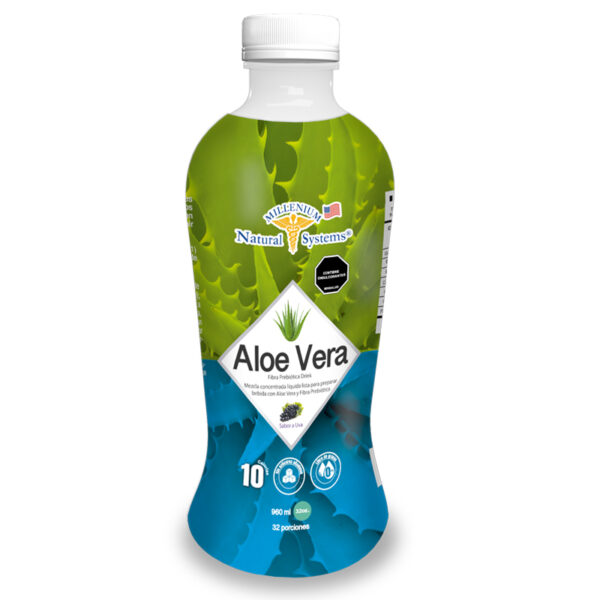 Aloe Vera Drink 32 Oz Millenium Natural Systems