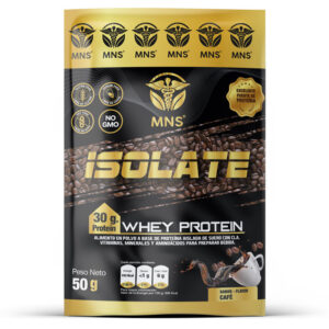 Isolate Whey Protein Sabor Café Sachet 50 g Millenium Natural Systems