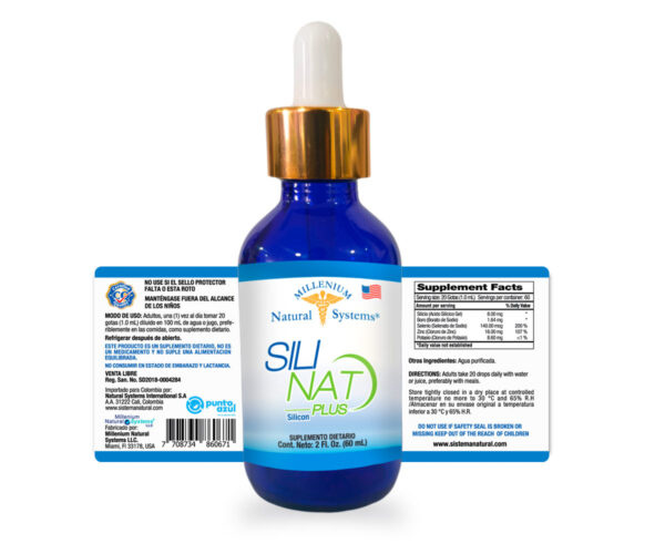 Sili Nat Plus (Silicio) 60 ml Millenium Natural Systems