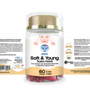 Soft & Young x 60 Twist Caps Millenium Natural Systems