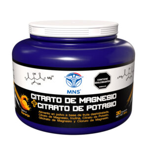 Citrato de Magnesio + Citrato de Potasio Sabor Naranja 300 g