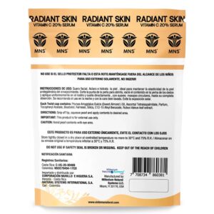 Radiant Skin Vitamin C 20 Serum Millenium Natural Systems